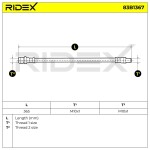 RIDEX Pidurivoolik 83B1367