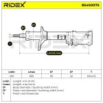 RIDEX Amort 854S0075