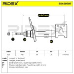 RIDEX Amort 854S0787
