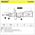 RIDEX Amort 854S0823