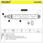 RIDEX Amort 854S0862