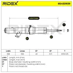 RIDEX Amort 854S0939