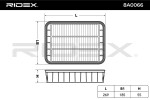 RIDEX Õhufilter 8A0066