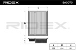 RIDEX Õhufilter 8A0079