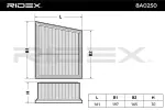 RIDEX Õhufilter 8A0250