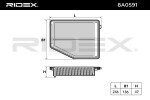 RIDEX Õhufilter 8A0591