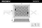 RIDEX Õhufilter 8A0679