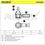 RIDEX Rooliots 914T0033