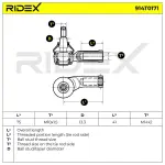 RIDEX Rooliots 914T0171