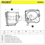 RIDEX Kütusefilter 9F0004