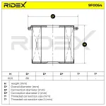 RIDEX Kütusefilter 9F0054