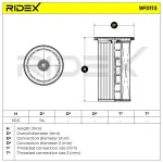 RIDEX Kütusefilter 9F0113