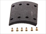 ROULUNDS RL001807N20A8 / drum brake pad cover rear (300x200. 2nd oversize) fits: bpw