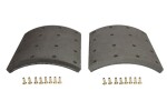 ROULUNDS RL001949N10A4 / drum brake pad cover rear (413x254. 1st overall dimension)