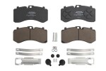 ROULUNDS RL026881PRO / brake pad set rear knorr st7