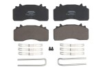 ROULUNDS RL3002581PRO / brake pad set front/rear, wva number: 29315, 29345 fits: mercedes actros mp4 / mp5, antos, arocs, econic 2 471.943-om936.974 07.11-