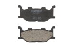 RMS RMS 22 510 0410 / brake pads front, intended for use: road/large mopeds, material: organic, 41.4x94.5x10mm fits: italjet jupiter, mbk yp, yamaha fz6, mt-03, xj, xj6, xp, xvs, yp 125-1300 1996-2016