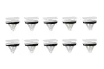 tüübel polster (arv pakend: 10 tk.) CHEVROLET CRUZE; FORD FIESTA VI, KUGA II, S-MAX; OPEL ASTRA K, CROSSLAND X, INSIGNIA B COUNTRY, MOKKA / MOKKA X 06.08-