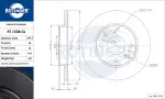 ROTINGER Тормозной диск GRAPHITE LINE RT 1338-GL