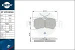 ROTINGER Piduriklotsi komplekt,  ketaspidur RT 1PD13160