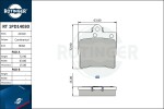 ROTINGER  Piduriklotsi komplekt,ketaspidur RT 1PD14030