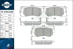ROTINGER Piduriklotsi komplekt,  ketaspidur RT 1PD15390