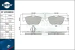 ROTINGER Piduriklotsi komplekt,  ketaspidur RT 1PD20290