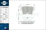 ROTINGER Piduriklotsi komplekt,  ketaspidur RT 1PD20350