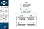 ROTINGER Piduriklotsi komplekt,  ketaspidur RT 1PD20470