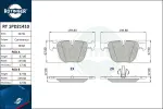 ROTINGER  Piduriklotsi komplekt,ketaspidur RT 1PD21410