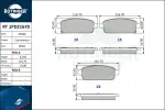 ROTINGER Piduriklotsi komplekt,  ketaspidur RT 1PD21670