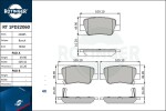 ROTINGER Piduriklotsi komplekt,  ketaspidur RT 1PD22060