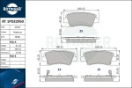 ROTINGER Piduriklotsi komplekt,  ketaspidur RT 1PD22950
