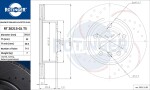ROTINGER Тормозной диск GRAPHITE DRILLED & SLOTTED PLUS RT 20213-GL T5