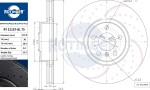 ROTINGER Piduriketas GRAPHITE DRILLED & SLOTTED PLUS RT 21137-GL T5