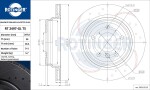 ROTINGER Piduriketas GRAPHITE DRILLED & SLOTTED PLUS RT 2497-GL T5