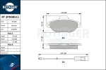 ROTINGER Piduriklotsi komplekt,  ketaspidur RT 2PD08511