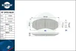 ROTINGER Piduriklotsi komplekt,  ketaspidur RT 2PD14620