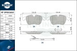 ROTINGER Piduriklotsi komplekt,  ketaspidur RT 2PD21652