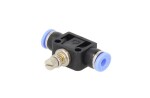 RECTUS RQSDRV 4 / check valve (straight, 4mm, plastic, quantity per package: 1, throttle control valve)