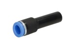 RECTUS RQSG100H80 / tekalan connectors adapter/reduction/gray/straight, wire 10x1/8x1, push-in, single-sided, plastic, quantity in package: 1pc