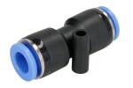 RECTUS RQSG 90A / tekalan connectors gray/straight, wire 9x1.5/9x1.5, with mounting clips, plastic, quantity in package: 1pc