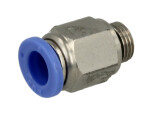 RECTUS RQSGM108 / tekalan connectors straight, m10x1 external, wire 8x1, plastic, quantity in package: 1pc