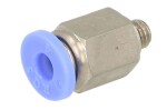 RECTUS RQSGM54 / tekalan connectors straight, m5x1 external, wire 4x1, plastic, quantity in package: 1pc