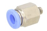 RECTUS RQSGM56 / tekalan connectors straight, m5x1 external, wire 6x1, plastic, quantity in package: 1pc