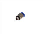 RECTUS RQSGM86 / tekalan connectors straight, m8x1 external, wire 6x1, plastic, quantity in package: 1pc