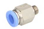 RECTUS RQSGM88 / tekalan connectors straight, m8x1 external, wire 8x1, plastic, quantity in package: 1pc