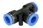 RECTUS RQST120 / tekalan connectors (gray/t-piece, 12mm/12mm/12mm, plastic, quantity per package: 1pc)