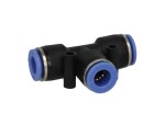 RECTUS RQST 90A / tekalan connectors (gray/t-piece, 9mm/9mm/9mm, plastic, quantity per package: 1pc)