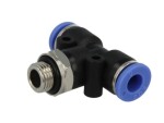 RECTUS RQSTM106 / tekalan connectors t-piece, m10x1 external, cable 6x1/6x1, plastic, quantity in package: 1pc